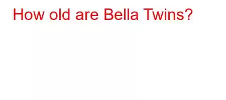 How old are Bella Twins