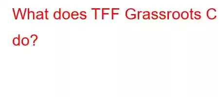 What does TFF Grassroots C do