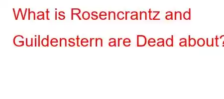 What is Rosencrantz and Guildenstern are Dead about?