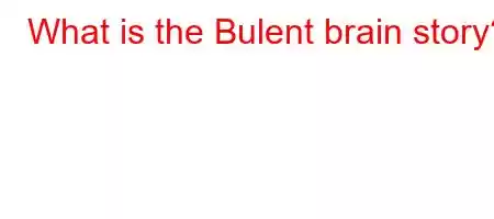 What is the Bulent brain story?